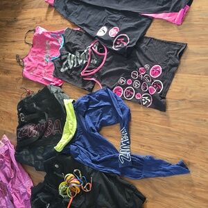 ZUMBA clothing lot! Size medium